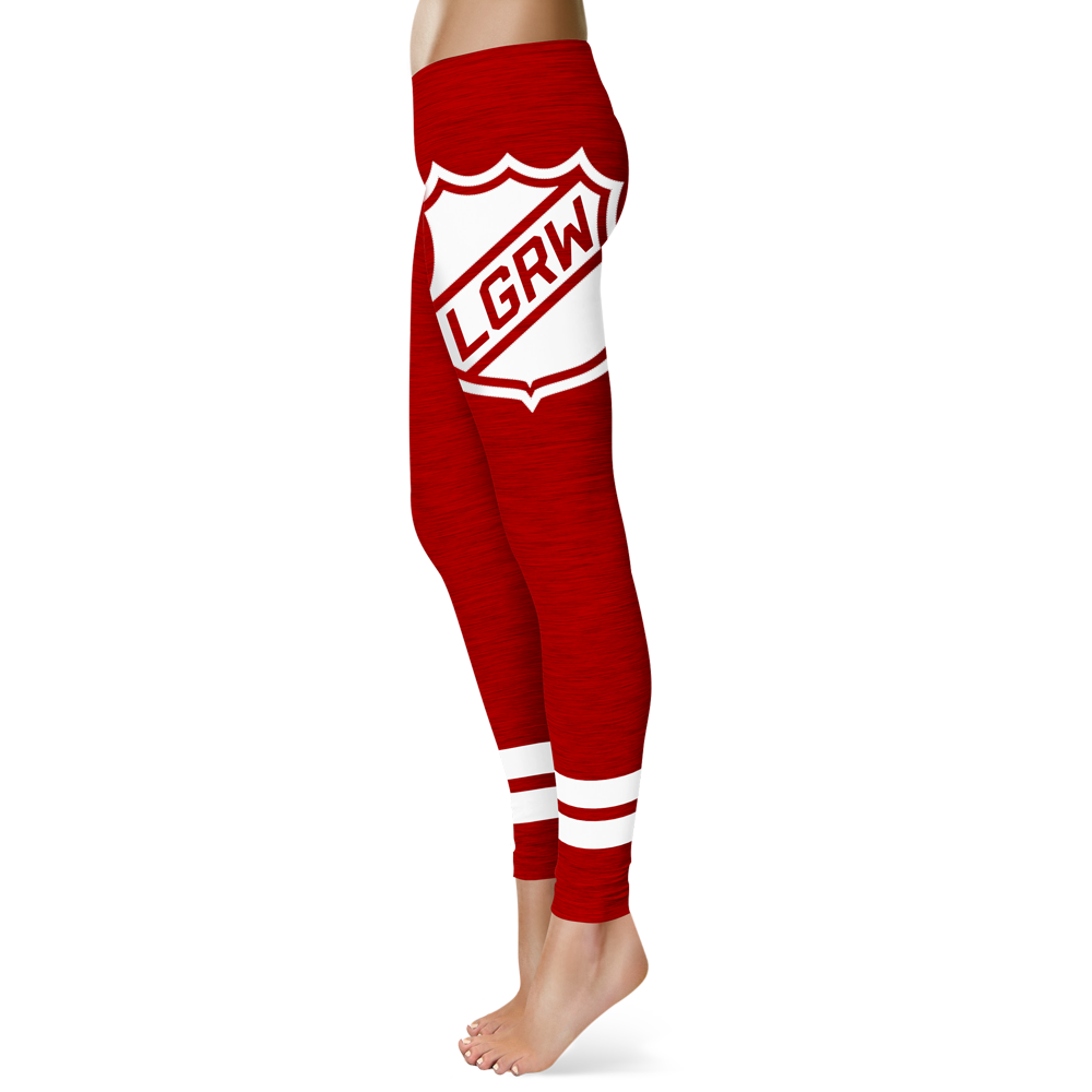 Red Personalized Custom XS (0-2) to XL (16) Leggings